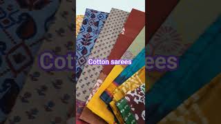 Cotton sarees #purecotton #fashion #onlineshopping #cottonworld #cottonfabric #wedding #cottonclothi