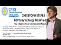 Germany's Energy Transition (Christoph Stefes - 4/28/16)