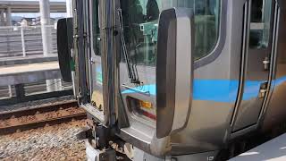 あいの風521系Part91高岡やぶなみ駅発車