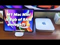 M1 Mac Mini - Is 8gb enough? Real-time usage 🤔👩🏻‍💻