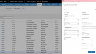 High Tech Industries for Dynamics 365: Sample Orders \u0026 Posting Order Type