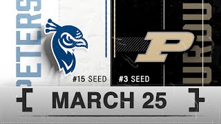 March Madness Sweet 16 (3) Purdue vs (15) St. Peters Betting Preview