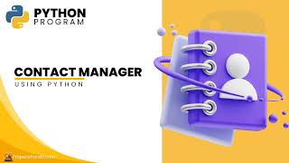 Contact Management System Project in Python