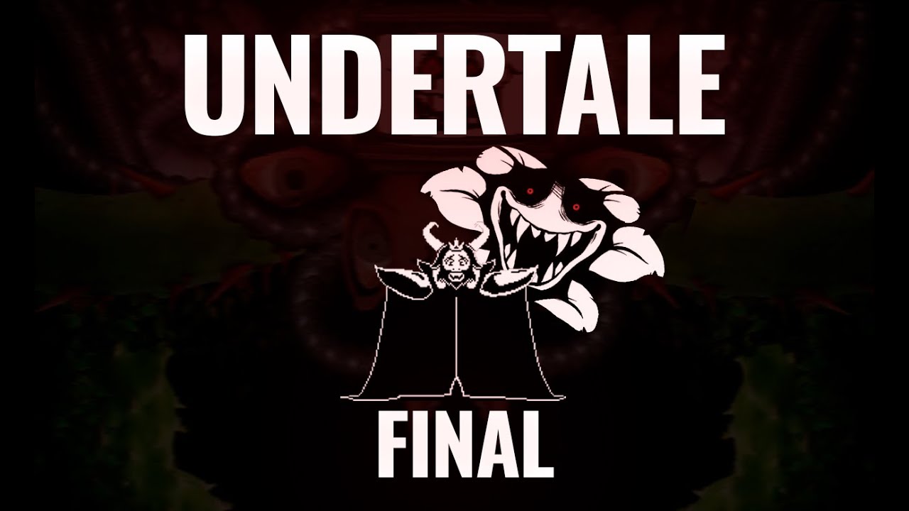 Undertale Cap Final Flowey Youtube Undertale Cap Final Flowey Youtube