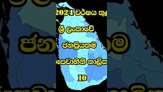 ශ්‍රී ලංකාවේ ජනප්‍රියතම රූපවාහිනී නාලිකා 10 |Top 10 Popular TV Channels in Sri Lanka 🇱🇰📺🤔#shorts