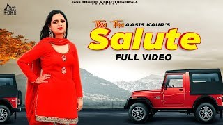 Tha Tha Salute | (Full HD) | Aasis Kaur | Punjabi Songs 2020 | Jass Records