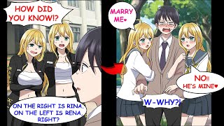 When I perfectly identified the Lady Gang Leader Twins who looked very much alike…【RomCom】【Manga】