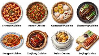 Every Chinese Cuisine Explained In 7 Minutes