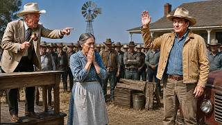 A Texas Widow Was One Bid Away From Losing Her Farm — Then John Wayne Raised His Hand