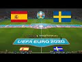 Highlights Spain vs Sweden | UEFA EURO 2020 | Realistic Gameplay