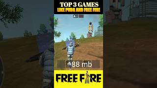 Top 3 Games Like Free Fire (Offline/Online)Game like Free Fire
