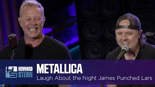 Metallica Laughs About the Night James Hetfield Punched Lars Ulrich
