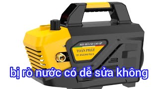 Máy rửa xe bị rò nước