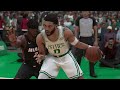 NBA 2K24 Gameplay - Boston Celtics vs Miami Heat - Full Game Highlights - NBA 2K24 PS5