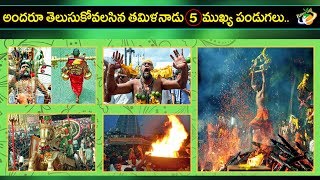 Tamil Nadu Cultural Festivals | Top 5 Culture Festivals Of Tamil Nadu | Tamil Nadu Festivals