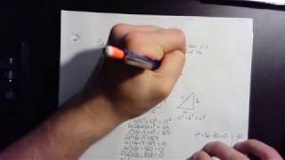 Word Problems Using Quadratic Formula - Example 3 (Dimensions of a rectangle)