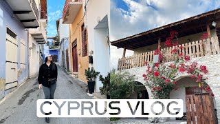 CYPRUS VLOG 🇨🇾 | Pano Lefkara Village \u0026 Golden Donkeys Farm | Travel Edition