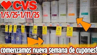 comenzamos nueva semana de cupones! • CVS 1/12/25-1/25/25