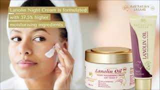 Australian Creams MKII Lanolin Day \u0026 Night 澳洲G\u0026MMKII金蓋系列的日霜與夜霜