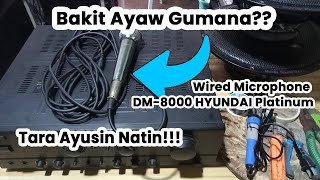 DM-8000 Hyundai Platinum Wired Microphone | Paano I-Repair?