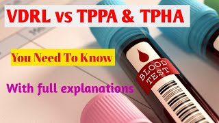 VDRL Test Vs TPPA \u0026 TPHA in English/Difference between VDRL and TPPA and TPHA/STAR LABORATORY