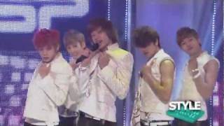 TEEN TOP - No More Perfume on You @ 110812 The Show