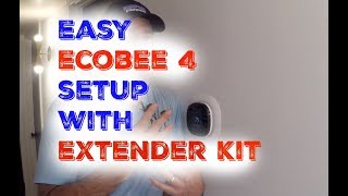 🌡️ How to Install an Ecobee Smart Thermostat (Ecobee4 + Power Extender Kit Step-by-Step)