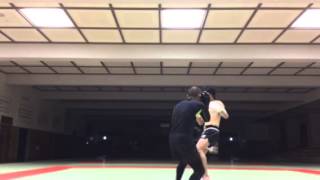 【チーム・ファイヤー】富田蒼vs山口佳洋 boxing、kick、MMA 3R