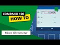 COMPANO 100 Do It Yourself tutorial 05: Micro Ohmmeter