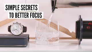 How To Improve Your Focus: Must Have Minimalist Items!