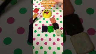 8 colors miniature biscuit color selection #shortvideo #colors #youtubeshorts #viral #series