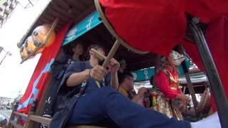 坂戸夏祭りはやし 屋台（山車） 20160717