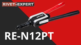 RE-N12PT - M4 - M12 | Rivet-Expert | Blindklinkmoertang - Nietmutternzange - Blindnitmuttertång