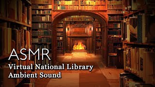 Warm and Cozy Virtual National Library Ambience Sound