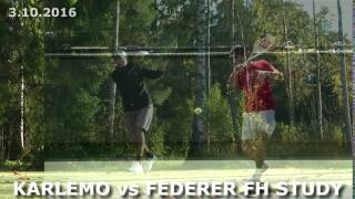 20161003 Tennis TDK vs Federer