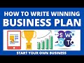 How to Write Winning Business Plan for Starting Your Own Business in 2024