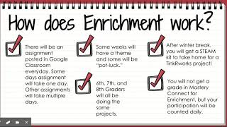 Enrichment Introduction Video