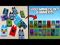 I made Every LEGO Minecraft banner in Minecraft! (Tutorial)