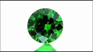 デマントイド　ガーネット(Demantoid Garnet）０．５２ＣＴ