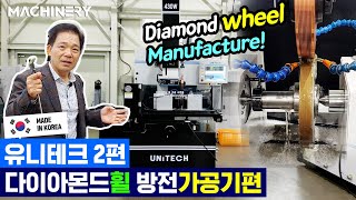 [ENG][Machinery]Diamond wheel manufacture EDM.Available for purchase at Machinery!!