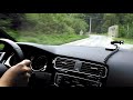 Golf VII R Hill Climb full gas