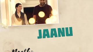 JAANU || Pranam song with lyrics || Samantha, Sarwanand || oneman creations