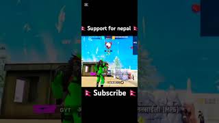 Free fire short video 📷📸 nepali viral song maya birami🇳🇵wait for end 😱😱😱