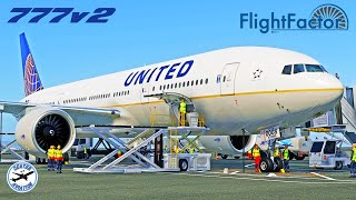 FlightFactor Boeing 777-200ER V2 EARLY LOOK - San Francisco to Los Angeles FULL FLIGHT