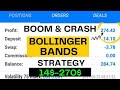 How to flip $14-$270 with Boom and Crash Bollinger Bands  scalping strategy 2022