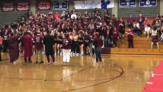 ELHS Spirit Rally Chants \u0026 Seniors Storm the Ghost