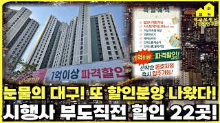 눈물의 대구! 1억 이상 할인분양 아파트 또 등장했다! 시행사 부도 직전 결국 눈물의 할인분양 실시! 미분양 넘쳐나는 대구 할인분양 아파트 22곳 총정리![24년 10월]