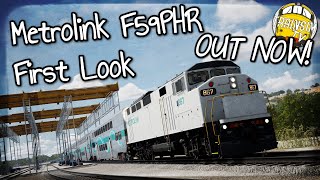 TRAIN SIM WORLD 5 | METROLINK F59PHR | FIRST LOOK | OUT NOW!