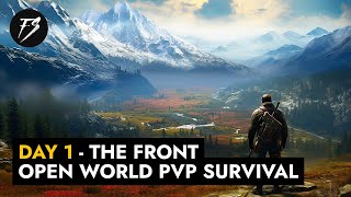 Day 1 In This EPIC Open World Survival | The Front Gameplay