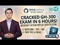 How I Cracked GitHub Copilot Exam GH-300 in 6 Hours | Microsoft GitHub Copilot Questions PDF + Tips